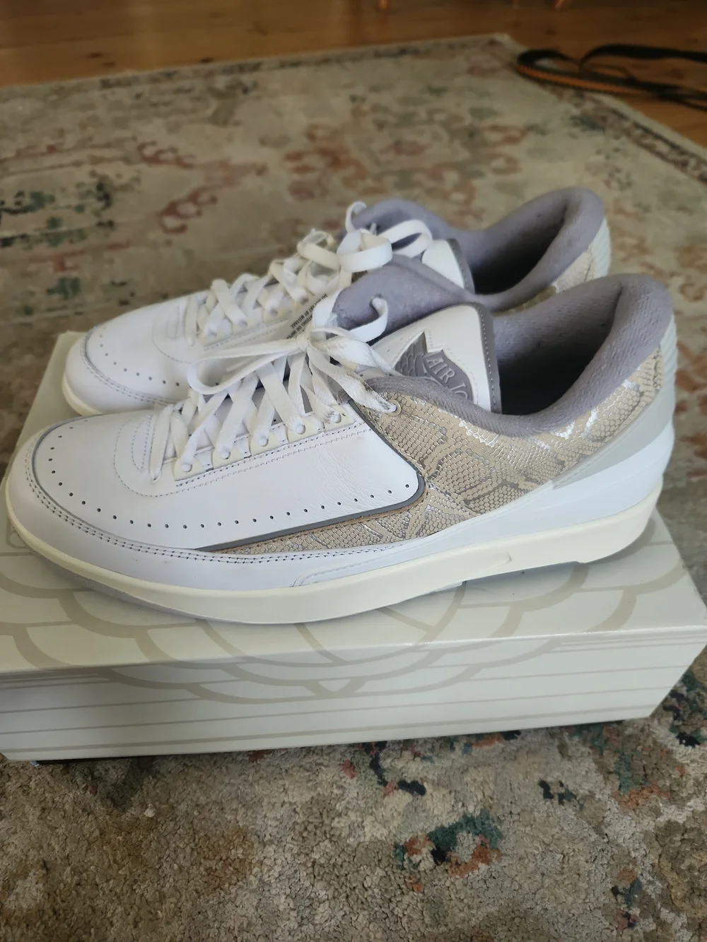 Size 14 - Air Jordan 2 Retro Low Python With Box